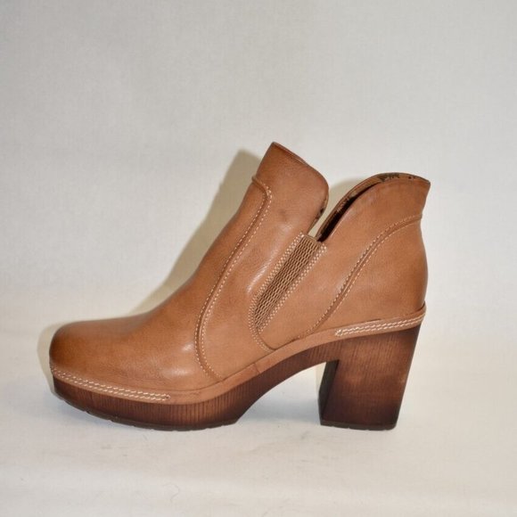 New! Korks Robin Clog Bootie Tan Brown Size 11 M DD335 - Picture 3 of 7